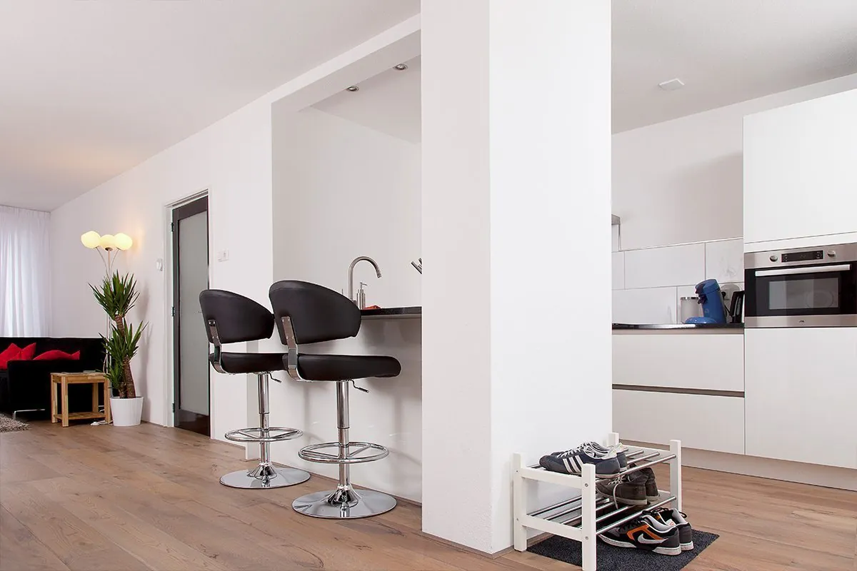 Lage temperatuurverwarming via wandverwarming in een bestaande woning