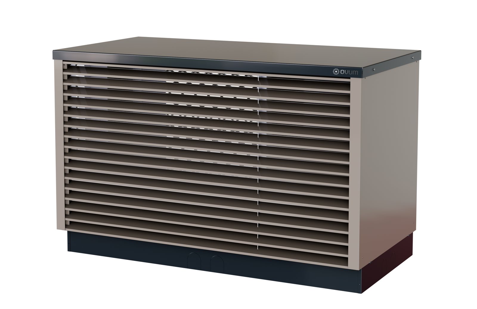 AirCube in grijs, schuin van voren