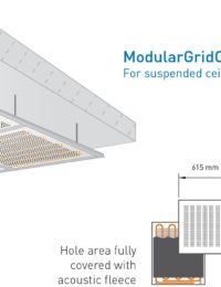 Afmetingen klimaatplafond