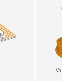 Benodigde materialen bij een tackerplaat vloerverwarming