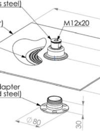 Afmetingen Jual Solar montagemateriaal