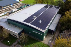 zonnepanelen op sporthal