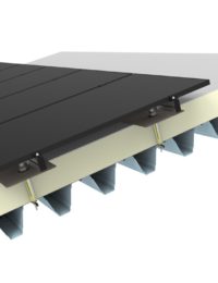 Fixnordix - Jual Solar - Technea - Zonnepanelen op schuin staal dak met dakbedekking