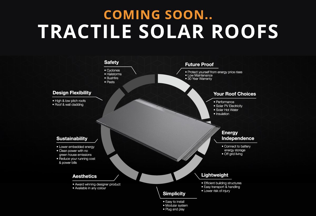Tractile Solar Roofs