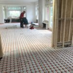 Renovatie landhuis met vloerverwarming