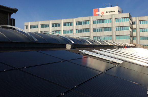 1584 zonnepanelen op Royal Van Lent Shipyard Amsterdam - Technea 