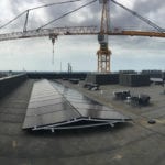 woontoren / hoogbouw met zonnepanelen