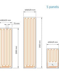 Afmetingen platen klimaatplafond