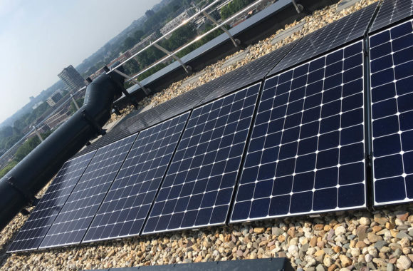 zonnepanelen op hoogbouw in den haag