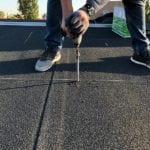 montagesysteem pv op bitumen dakbedekking