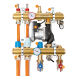 Variotherm Micro vloerverwarming verdeler 2 groeps 1groeps