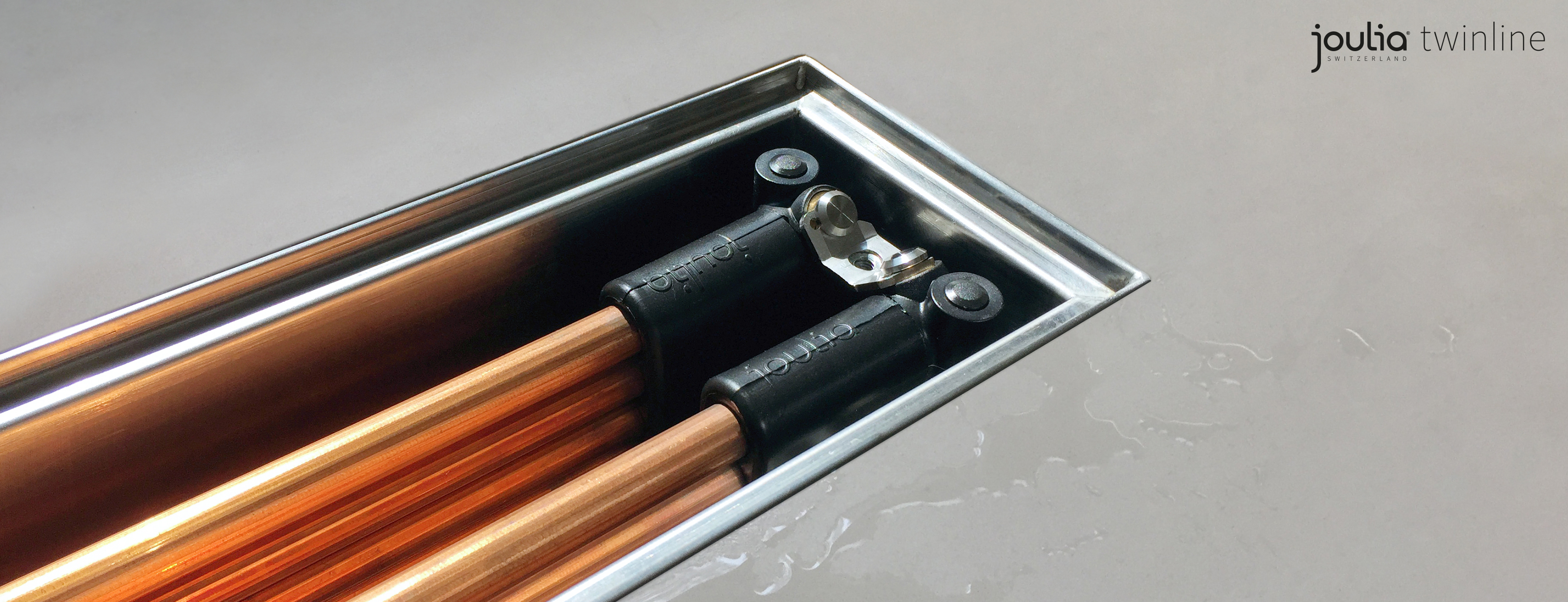 Joulia Twinline Douchegootwtw Hoog rendement Normale douche