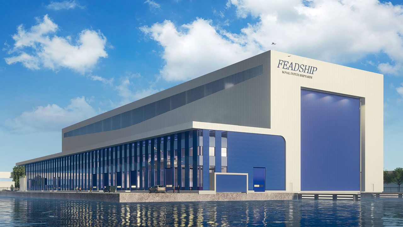 1584 zonnepanelen op Royal Van Lent Shipyard Amsterdam