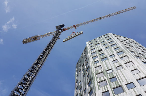 Zonnepanelen op flat - Helix Groningen