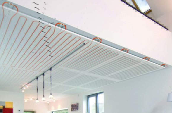 Variotherm klimaatplafond voor op metal stud of houten raamwerk