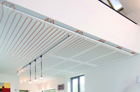 Variotherm klimaatplafond voor op metal stud of houten raamwerk