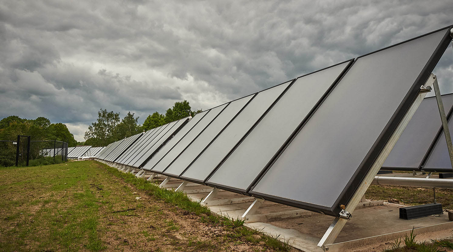 Zonnewarmte kan 26% van warmtevraag van woningen leveren