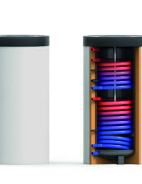 Technea zonneboiler voor tapwater - Met twee warmtewisselaars - TWS 2W