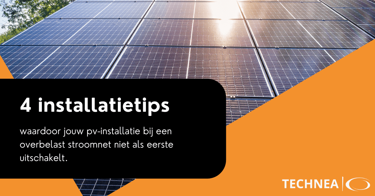 4 oplossingen zodat de pv-installatie niet als 1ste uitschakelt