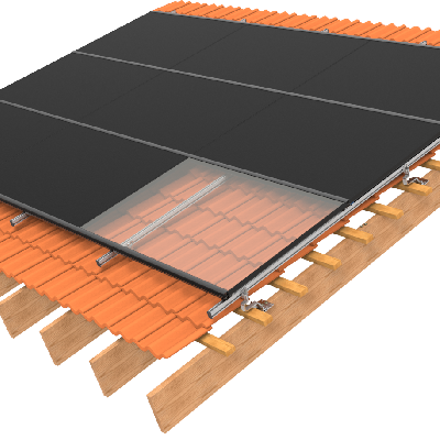 InsertRail Inlegsysteem zonnepanelen klein - Technea