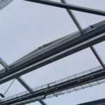 Zonnepanelen op stalen pergola woontoren | Technea