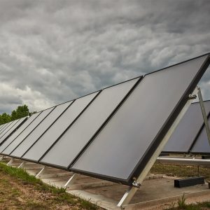 Zonneboiler zwembad
