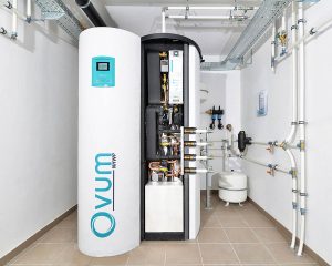 Ovum Cube boiler en buffervat