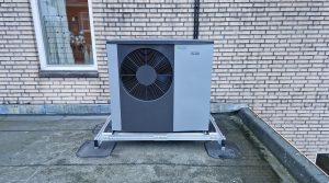 Nibe S2125 warmtepomp op plat dak