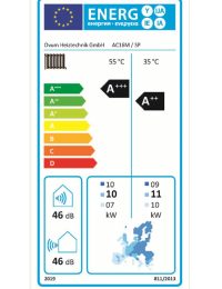 Energielabel AC16 Warmtepomp