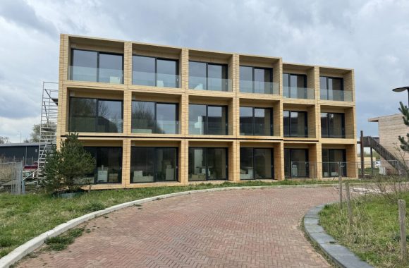Decentrale ventilatie in modulaire woning - Warmterugwinning - WTW Technea