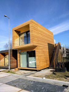 Modulair bouwen met decentrale ventilatie met wtw - Technea