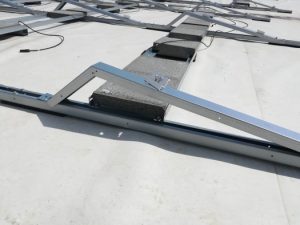 Montagesysteem zonnepanelen - Zuid systeem - ballast met l-profielen