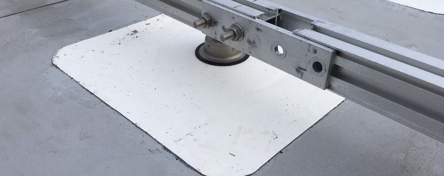 Montage anker EPDM dak